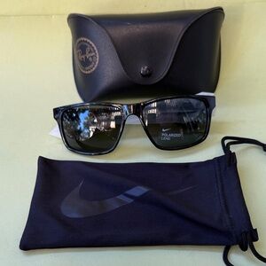 New Polarized Black Nike Sunglasses